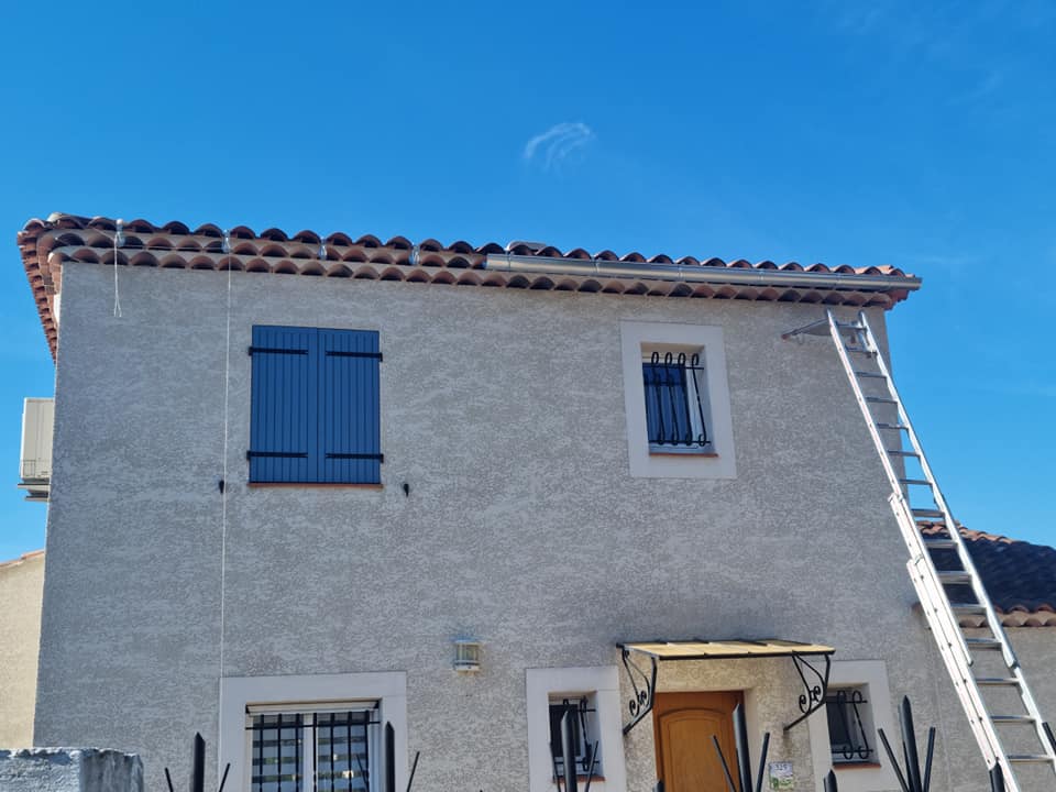Rénovation de toiture sur maison individuelle à Gémenos